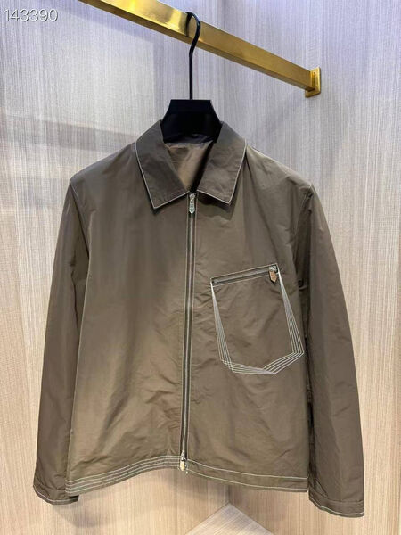 Мужская ветровка Hermès мужской графитовый 182639-2