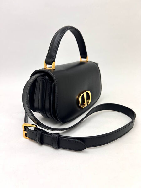 Сумка Christian Dior женский кожа черный 163351-2