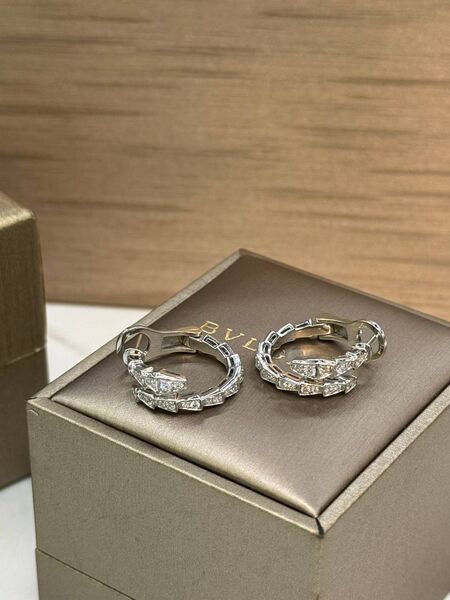 Серьги Bvlgari графитовый 175963-2