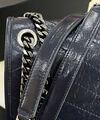 Сумка Saint Laurent Niki Medium женский кожа синий 160385-5