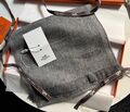 Мужской шарф Hermès мужской графитовый 169889-1