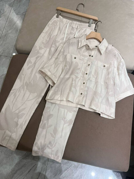 Костюм Brunello Cucinelli женский белый 142685-2