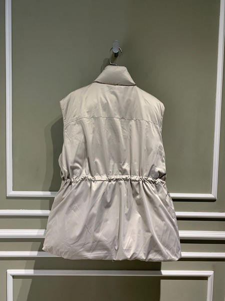 Жилет двусторонний Loro Piana женский бежевый 22803-8