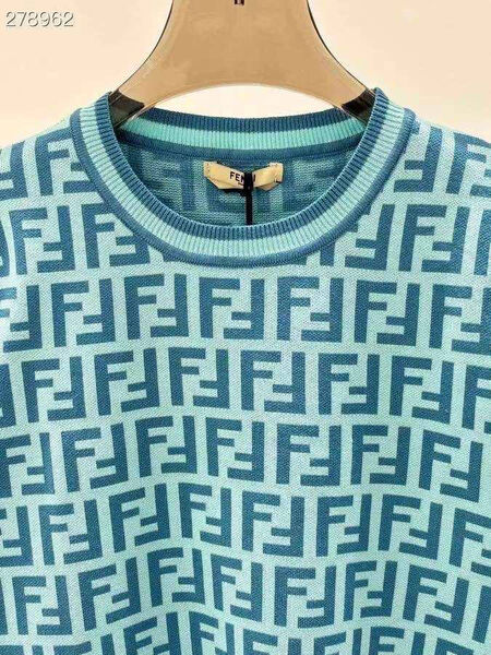 Футболка Fendi женский бирюзовый 148733-3
