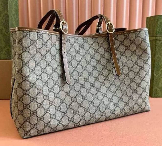 Сумка Gucci женский канва бежевый 164570