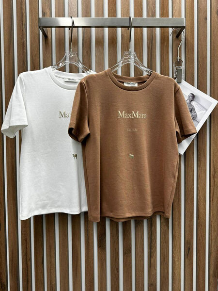 Футболка Max Mara женский бежевый 144202-5