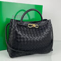 Сумка Bottega Veneta женский кожа черный 120310-2