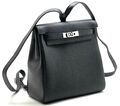 Рюкзак Hermès женский кожа черный 97165-1