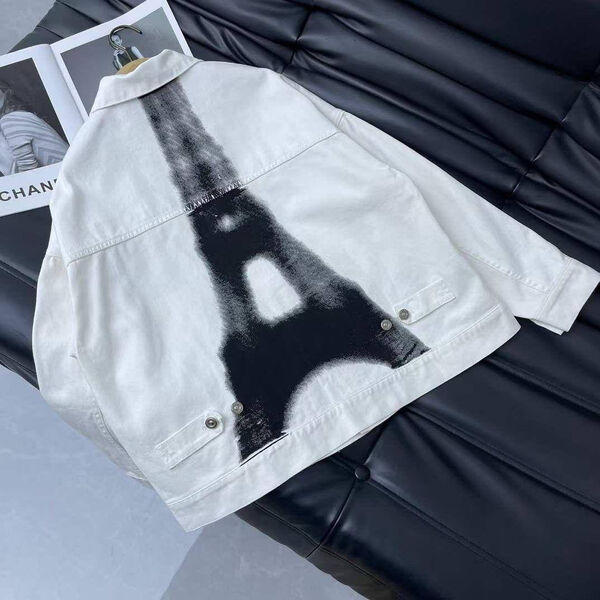 Куртка джинсовка Christian Dior женский джинса белый 147373-2