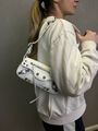 Сумка Balenciaga женский кожа белый 136568-2