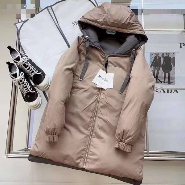 Пуховик двусторонний Max Mara женский графитовый 63448-2