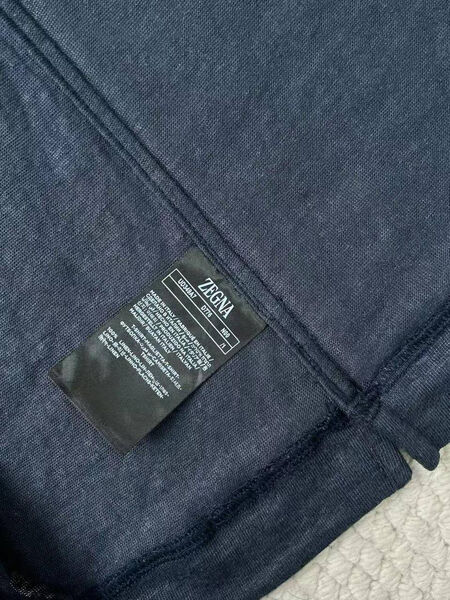 Мужская футболка Zegna мужской синий 181094-9