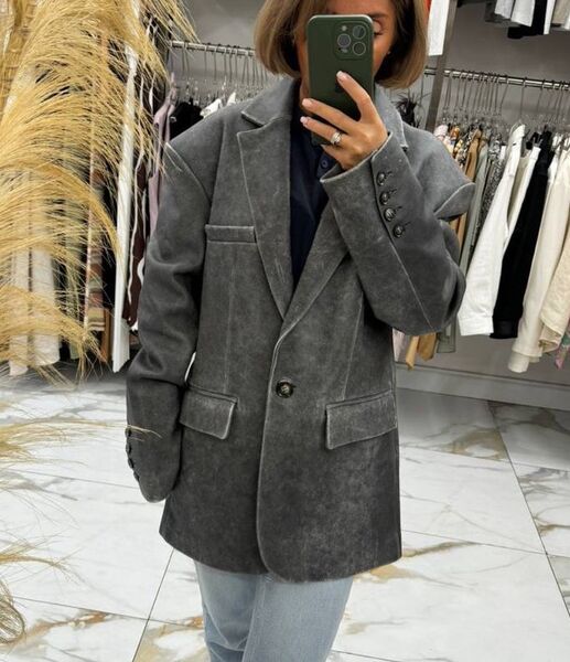 Куртка Jil Sander женский графитовый 158265