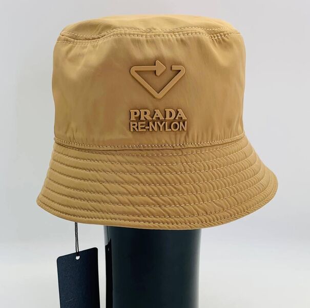 Панама Prada женский горчичный 56402