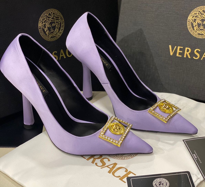 Туфли Versace женский фиолетовый 81769