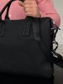 Мужской портфель Hermès мужской кожа черный 52080-2