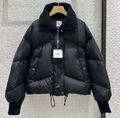 Пуховик Hermès женский черный,серебристый 124264