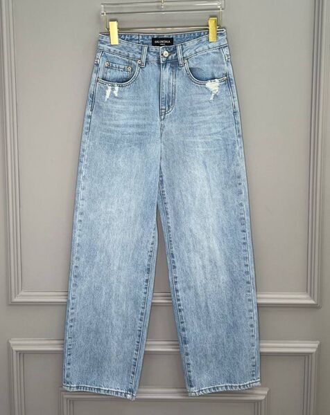 Джинсы Balenciaga женский джинса бирюзовый 147417
