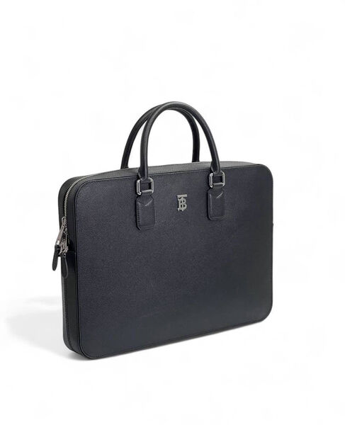 Мужской портфель Burberry мужской кожа черный 149939-3
