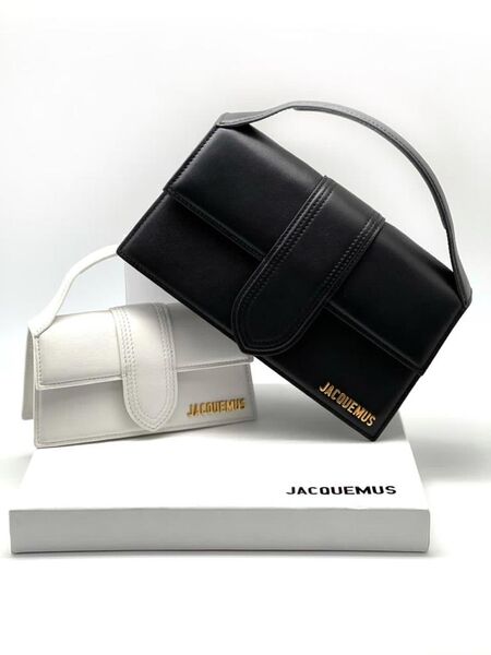 Сумка Jacquemus женский кожа черный 75867-7