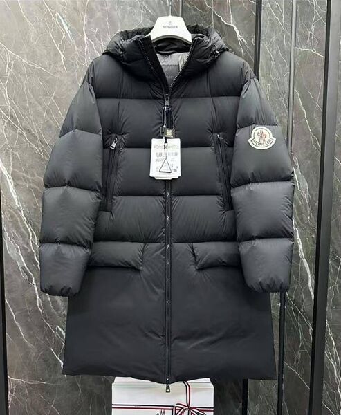 Мужской пуховик Moncler мужской черный 200587