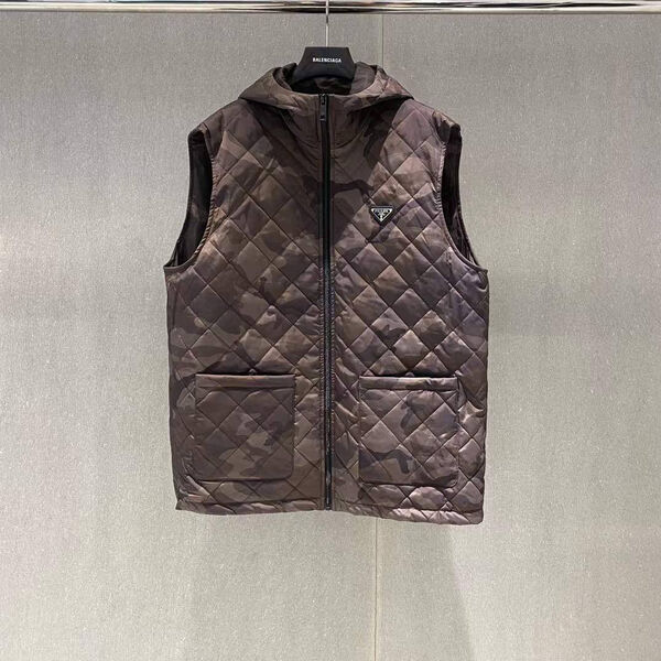 Ветровка с жилетом Prada мужской черный 161306-2