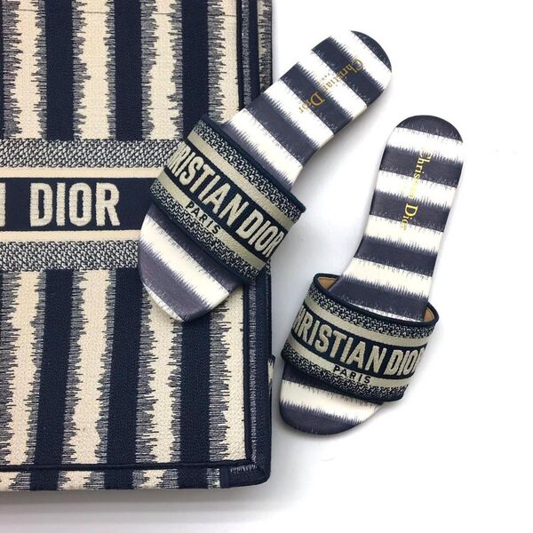 Мюли Christian Dior женский разноцветный 54549-2
