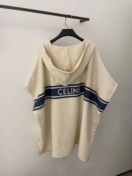 Пончо Celine женский бежевый 122936-3