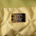 Сумка Chanel 22 женский кожа горчичный 126354-9