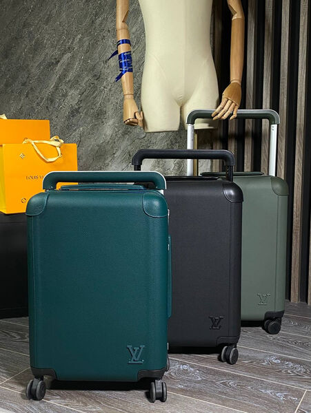 Чемодан Louis Vuitton женский кожа бирюзовый 155440-6