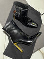 Ботильоны Saint Laurent женский кожа черный 129579-6