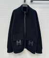 Кардиган Hermès женский вязаная ткань черный 200287-1