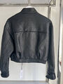 Куртка Bottega Veneta женский кожа черный 141627-2