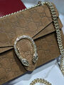 Сумка Gucci женский замша 176143-8