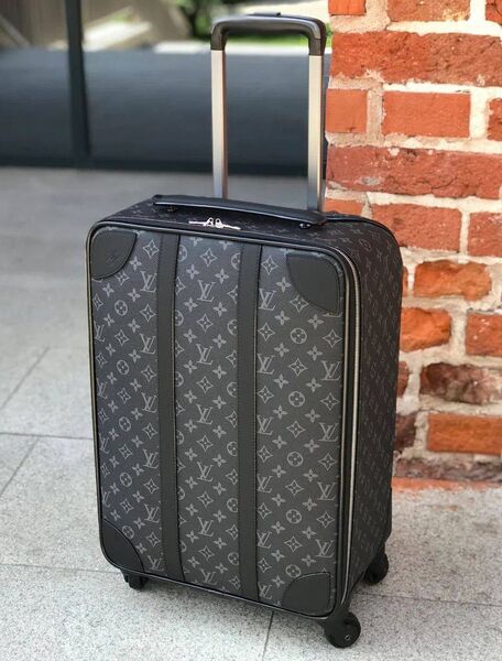 Чемодан Louis Vuitton женский канва черный 151648