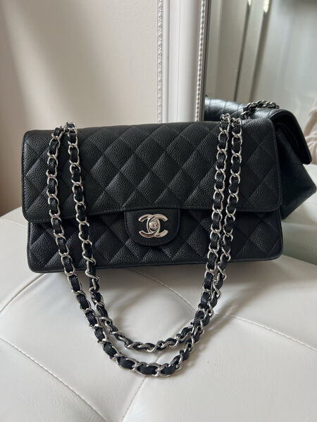 Сумка Chanel 2.55 женский кожа черный 102731-3