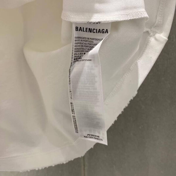 Мужская футболка Balenciaga мужской белый 173412-6