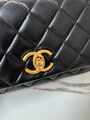 Сумка Chanel женский кожа черный 157336-5