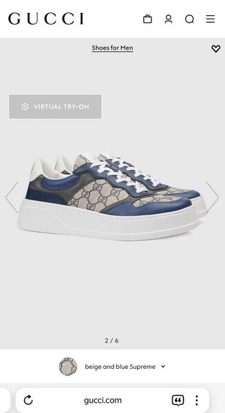 Мужские кеды Gucci мужской кожа графитовый 162455-7