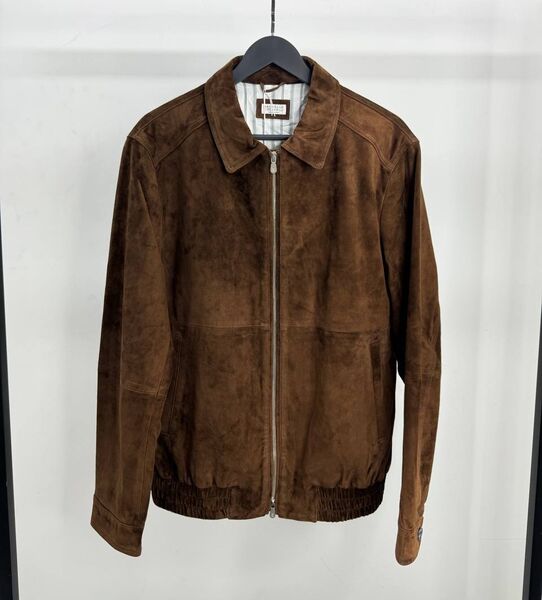 Мужская куртка Brunello Cucinelli мужской замша 195551