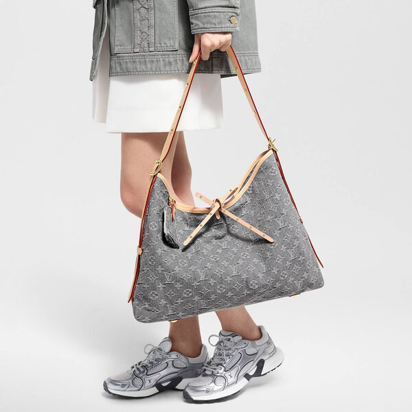 Сумка Louis Vuitton женский джинса графитовый 196436-3