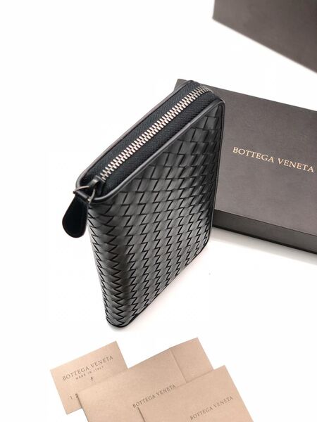 Клатч Bottega Veneta мужской кожа черный 26000-2