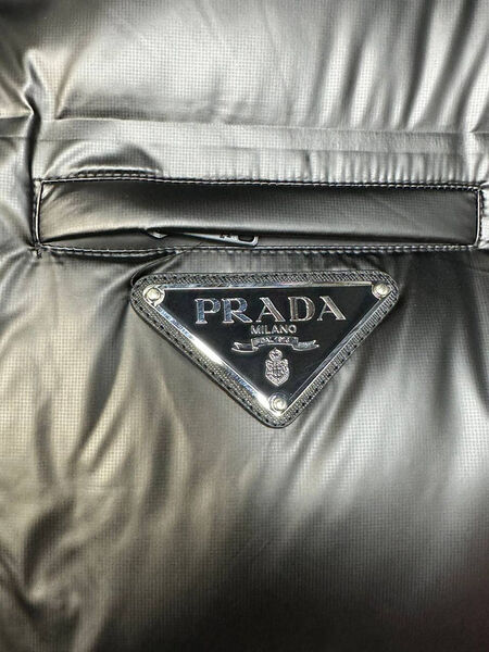 Мужской пуховик Prada мужской черный 130551-5