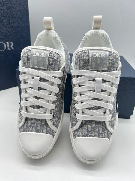 Кеды Christian Dior женский текстиль графитовый 109584-2