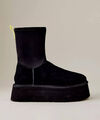 Угги Ugg женский замша черный 129814-2