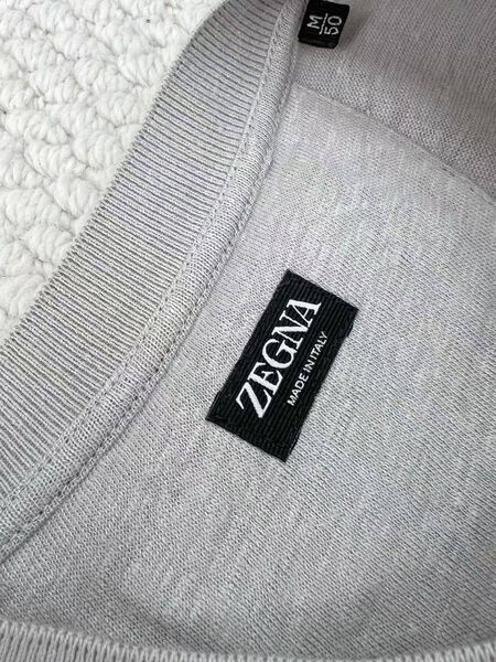 Мужская футболка Zegna мужской графитовый 181088-7