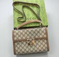 Сумка Gucci женский канва бежевый 195350-1