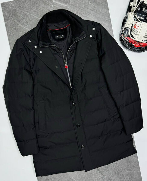 Мужской пуховик Kiton мужской черный 165388-3