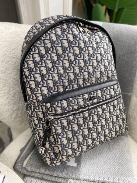 Рюкзак Christian Dior женский ткань черный 65030-4