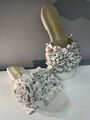 Шлепки Chanel женский кожа графитовый 183000-3
